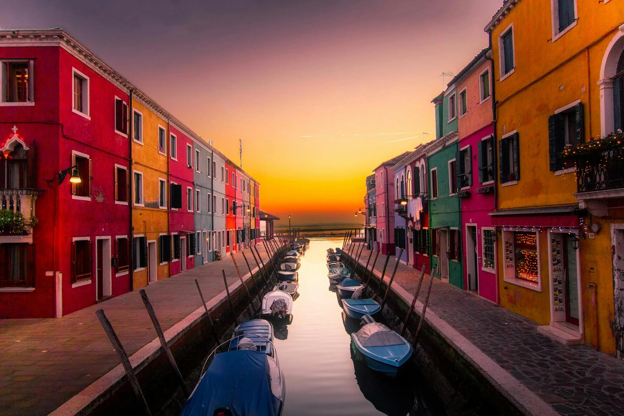 Italy of Evening Lights